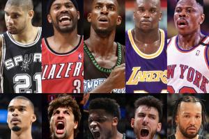 这剧本简直一模一样美媒对比邓肯和文班的生涯首次季后赛之旅